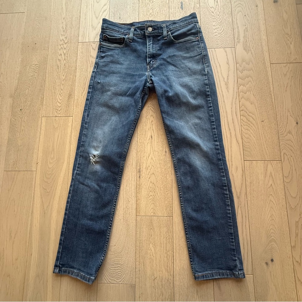 Levi's Men's Dark Blue Straight Jeans 30x30